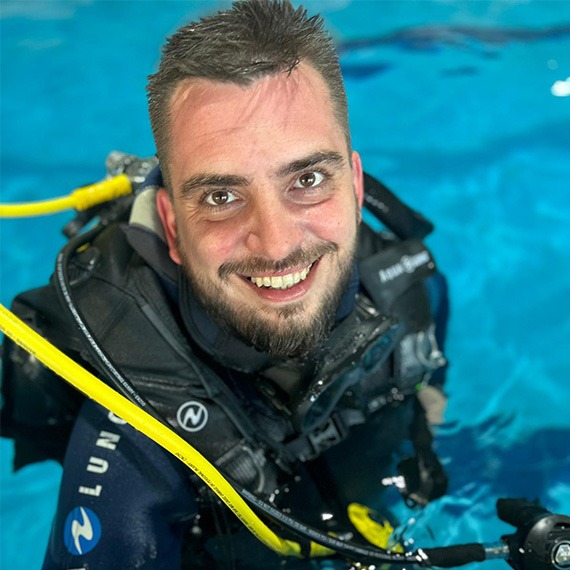 Teo Anghel, instructor Atlantis-Scuba